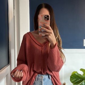 Size small waffle knit basic